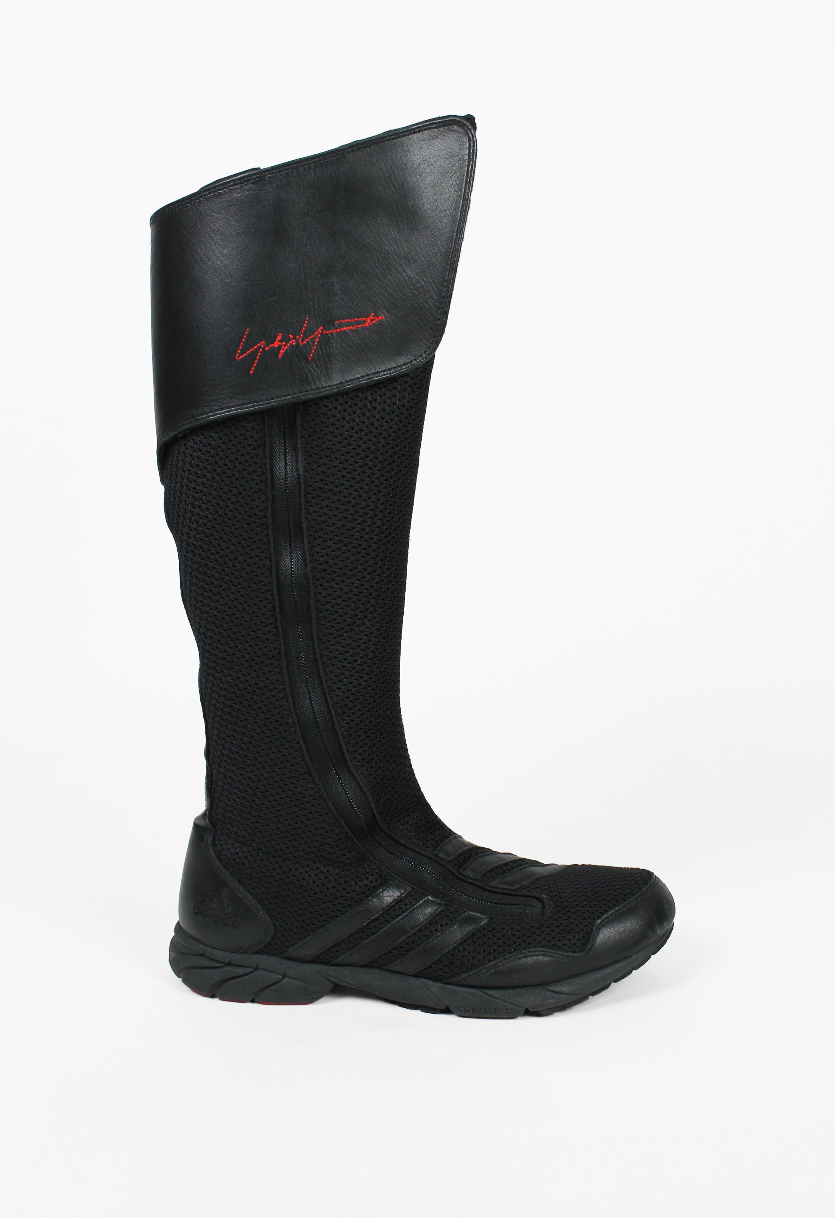 YOHJI YAMAMOTO X ADIDAS FW 2002 KNEE HIGH HYBRID TRAINERS