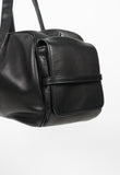 YOHJI YAMAMOTO FW 2013 LEATHER MULTI POCKET SHOULDER BAG