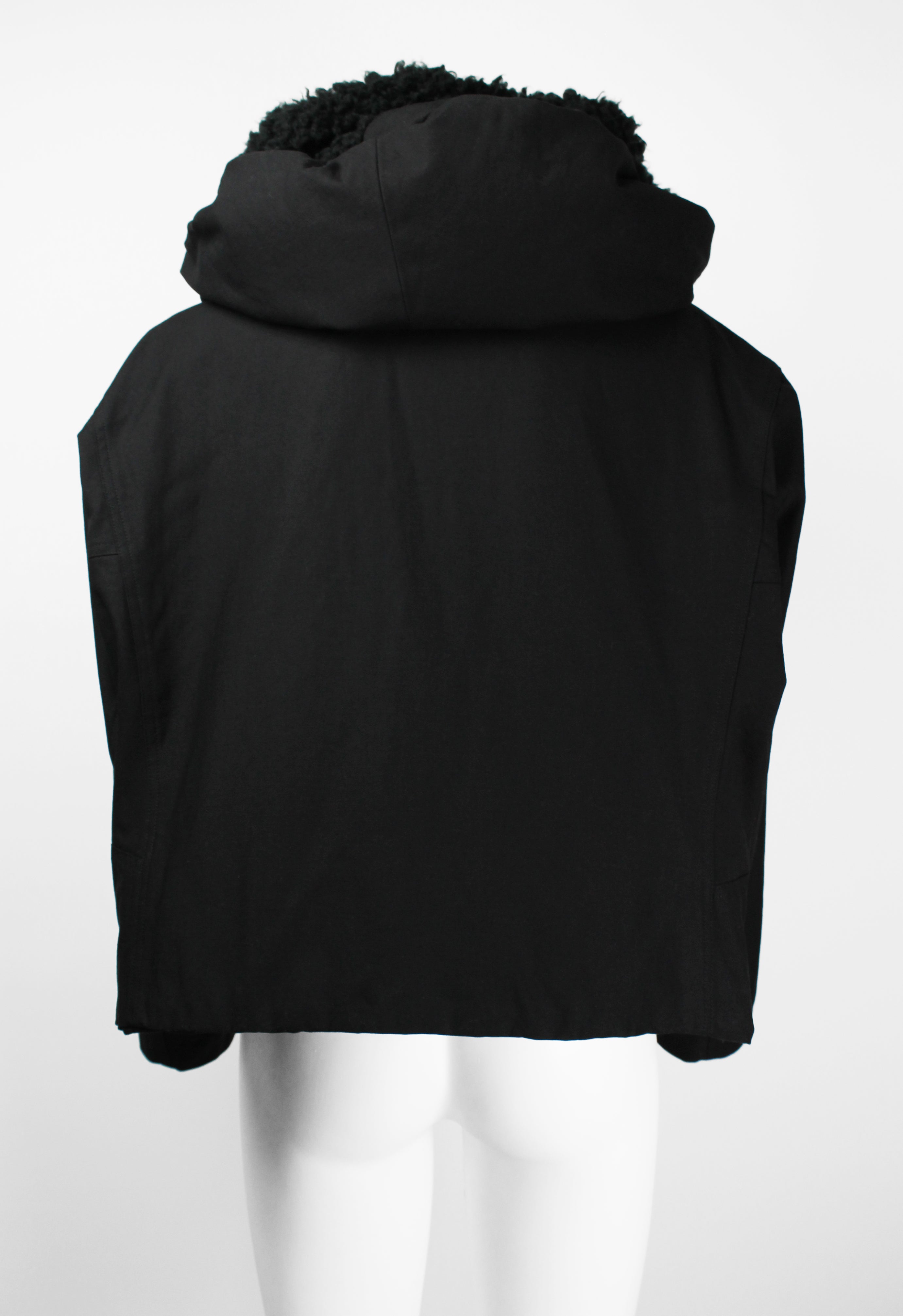 YOHJI YAMAMOTO FW 2014 OVERSIZED CONVERTIBLE COLLAR JACKET