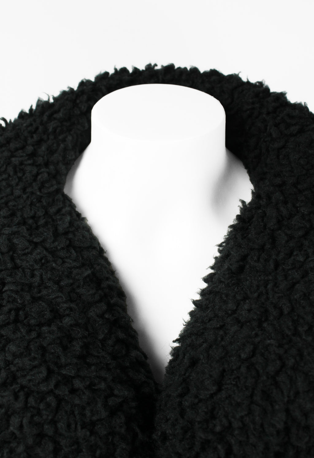 YOHJI YAMAMOTO FW 2014 OVERSIZED CONVERTIBLE COLLAR JACKET