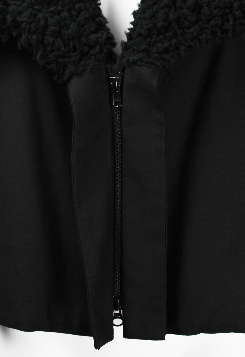 YOHJI YAMAMOTO FW 2014 OVERSIZED CONVERTIBLE COLLAR JACKET
