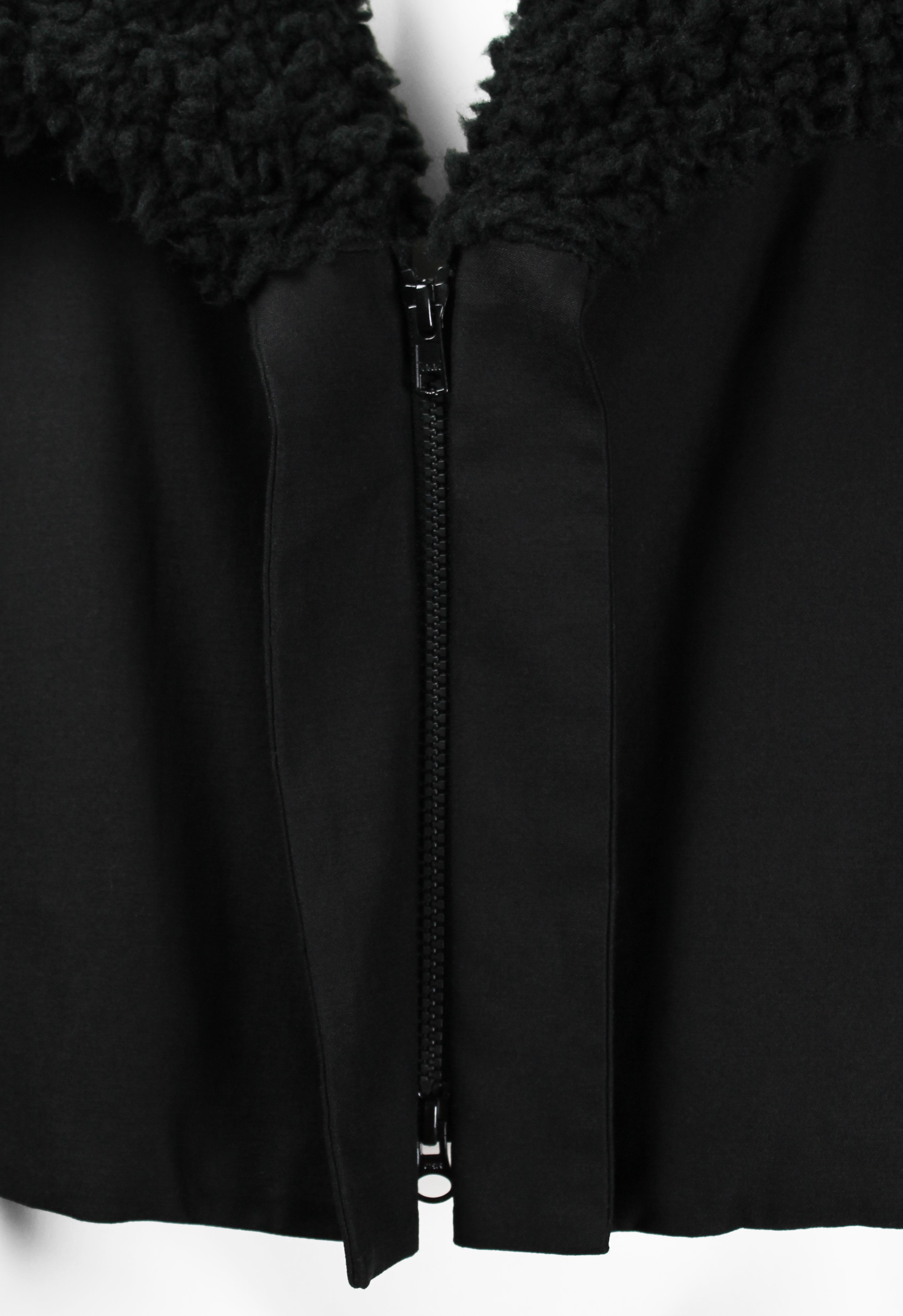 YOHJI YAMAMOTO FW 2014 OVERSIZED CONVERTIBLE COLLAR JACKET
