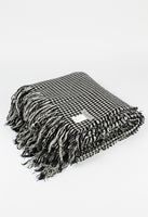 YOHJI YAMAMOTO FW 2003 WOOL HOUNDSTOOTH THROW