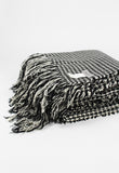 YOHJI YAMAMOTO FW 2003 WOOL HOUNDSTOOTH THROW