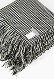 YOHJI YAMAMOTO FW 2003 WOOL HOUNDSTOOTH THROW