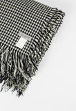 YOHJI YAMAMOTO FW 2003 WOOL HOUNDSTOOTH THROW