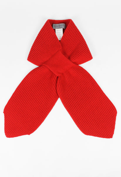 YOHJI YAMAMOTO POUR HOMME FW 2001 KNITTED TIE SCARF