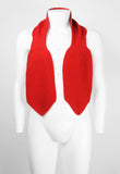 YOHJI YAMAMOTO POUR HOMME FW 2001 KNITTED TIE SCARF