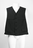 YOHJI YAMAMOTO POUR HOMME SS 1990 WIDE POCKET VEST