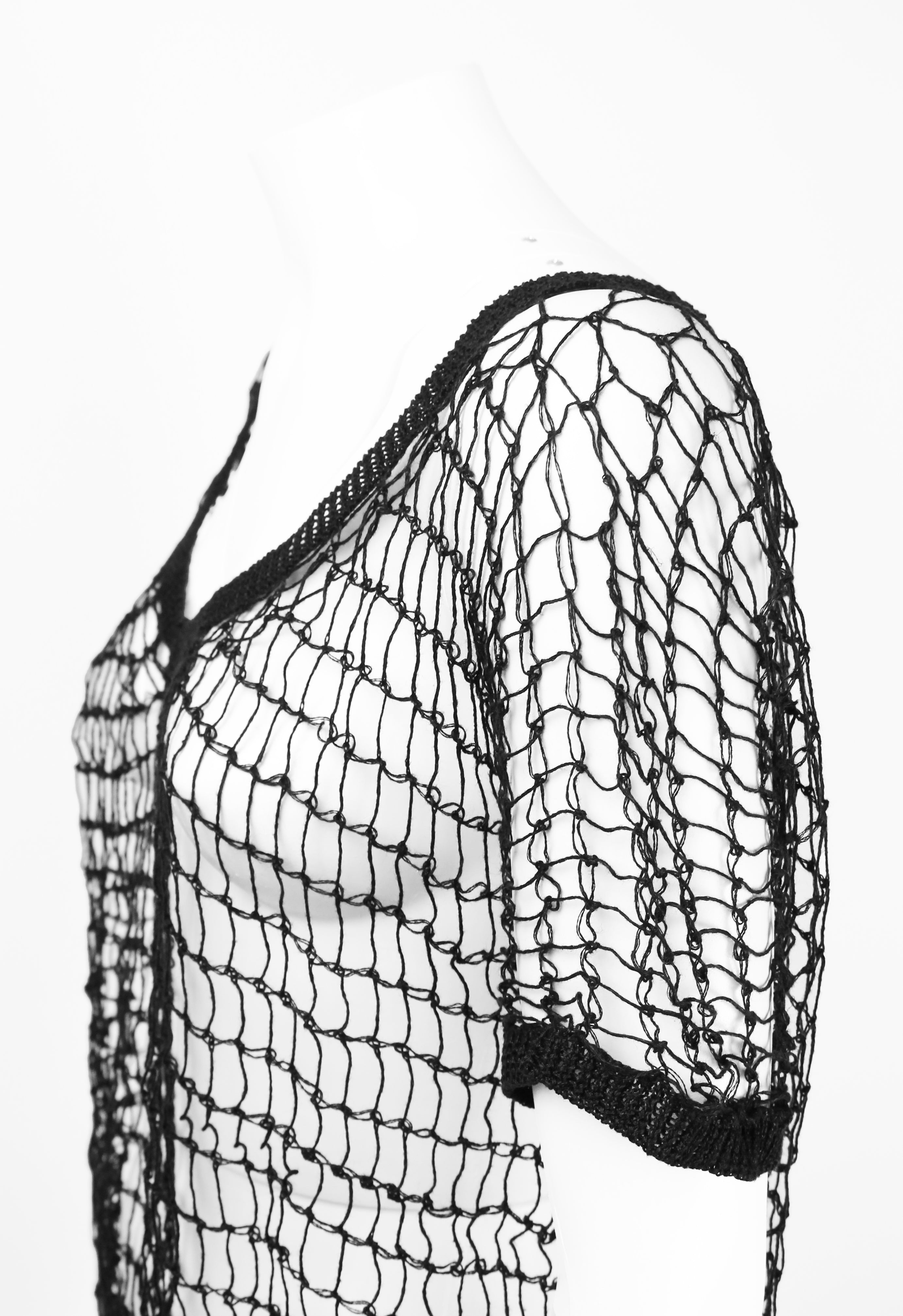 YOHJI YAMAMOTO SS 2004 WIDE MESH TOP