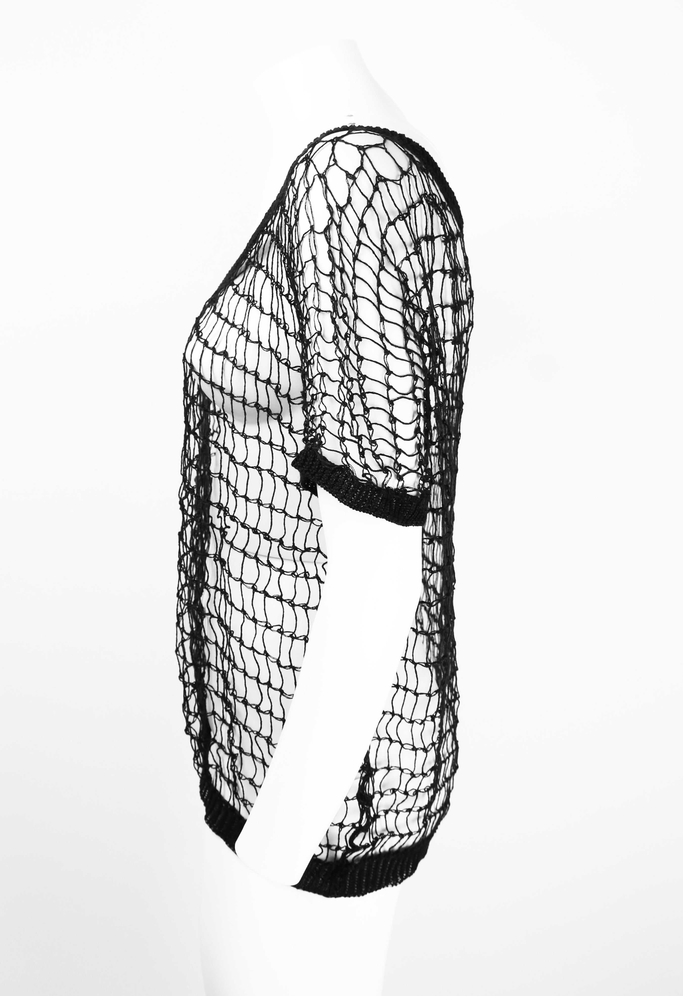 YOHJI YAMAMOTO SS 2004 WIDE MESH TOP