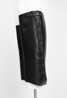 YOHJI YAMAMOTO SS 2007 LEATHER GAITERS