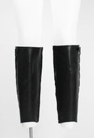 YOHJI YAMAMOTO SS 2007 LEATHER GAITERS