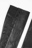 YOHJI YAMAMOTO SS 2007 LEATHER GAITERS