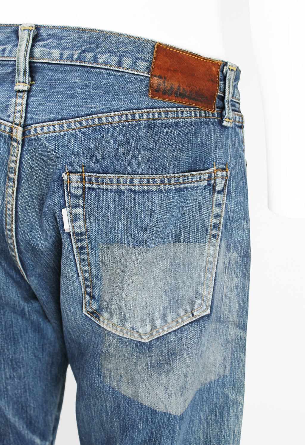 YOHJI YAMAMOTO POUR HOMME X SPOTTED HORSE SS 2002 MAGIC WASH JEANS