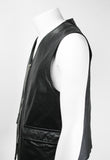 YOHJI YAMAMOTO Y'S 1990'S LEATHER POCKET VEST