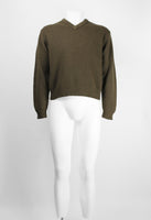 YOHJI YAMAMOTO Y'S 1990'S WOOL CROPPED KNIT