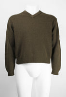 YOHJI YAMAMOTO Y'S 1990'S WOOL CROPPED KNIT