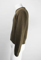 YOHJI YAMAMOTO Y'S 1990'S WOOL CROPPED KNIT