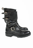 YOHJI YAMAMOTO Y'S ENGINEER BELTED BUCKLE BOOTS