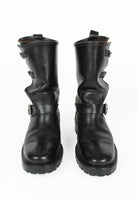 YOHJI YAMAMOTO Y'S ENGINEER BELTED BUCKLE BOOTS