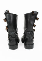 YOHJI YAMAMOTO Y'S ENGINEER BELTED BUCKLE BOOTS