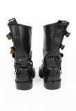 YOHJI YAMAMOTO Y'S ENGINEER BELTED BUCKLE BOOTS