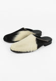 YOHJI YAMAMOTO Y'S SS 2004 CALF HAIR MULES