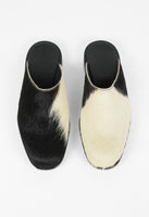 YOHJI YAMAMOTO Y'S SS 2004 CALF HAIR MULES