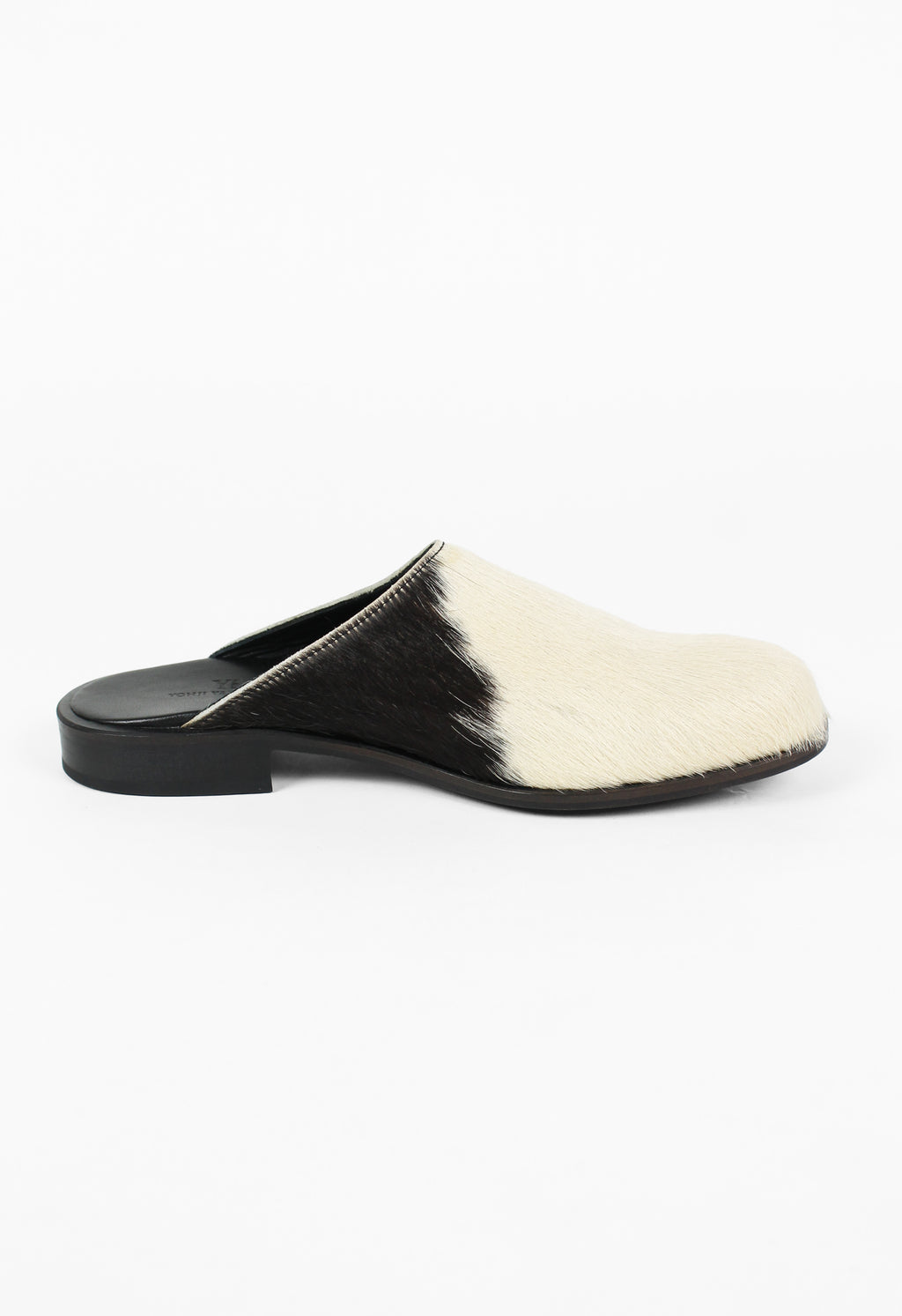 YOHJI YAMAMOTO Y'S SS 2004 CALF HAIR MULES