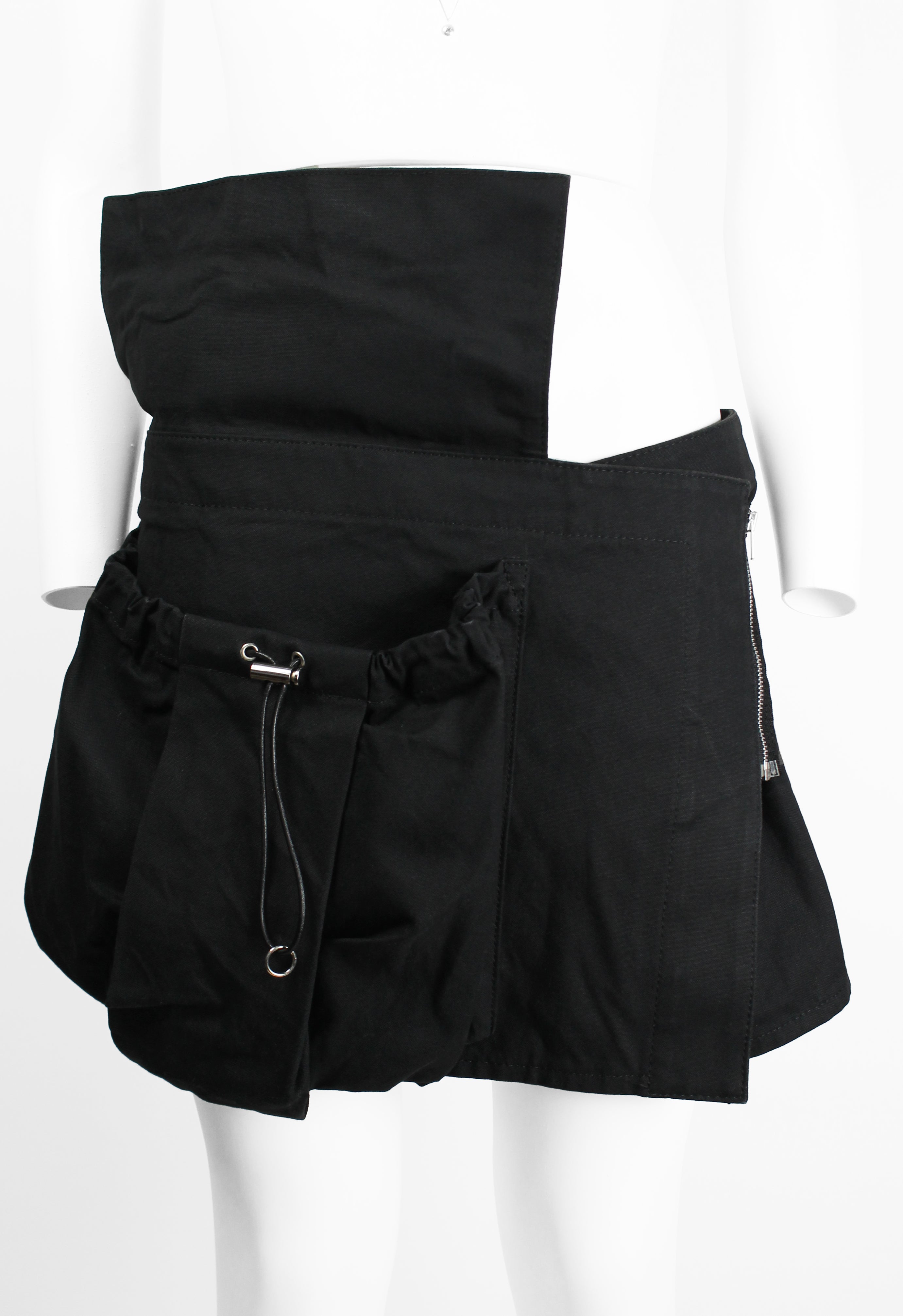 YOHJI YAMAMOTO Y'S X MANDARINA FW 2007 CARGO WAIST BAG SKIRT