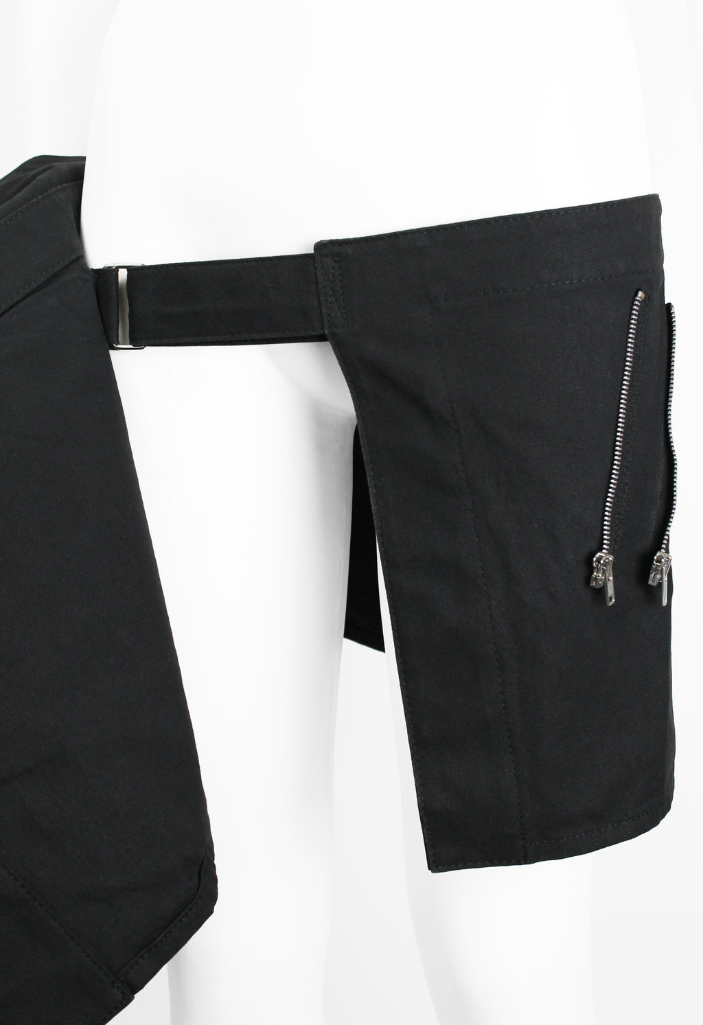 YOHJI YAMAMOTO Y'S X MANDARINA FW 2007 CARGO WAIST BAG SKIRT