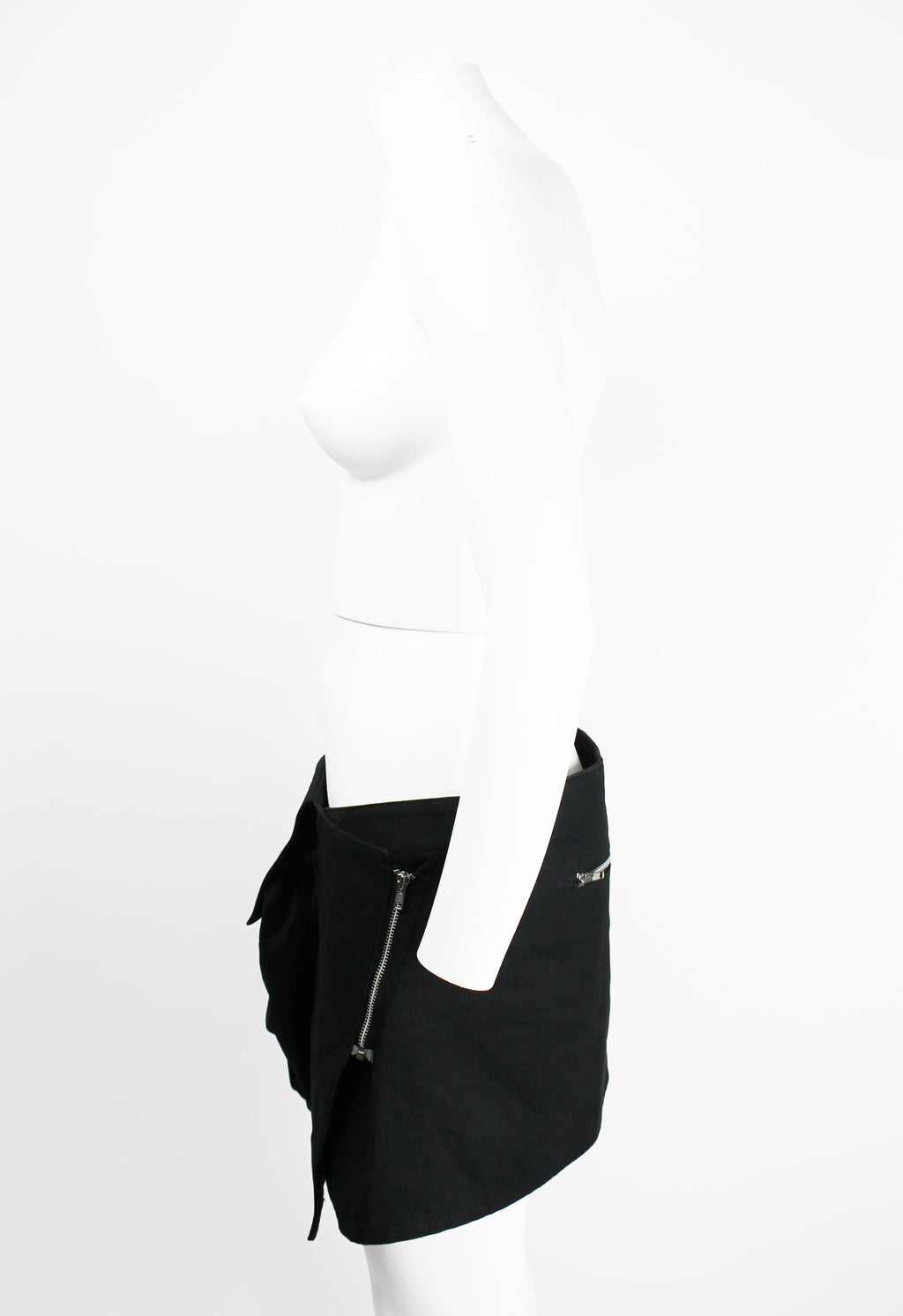 YOHJI YAMAMOTO Y'S X MANDARINA FW 2007 CARGO WAIST BAG SKIRT
