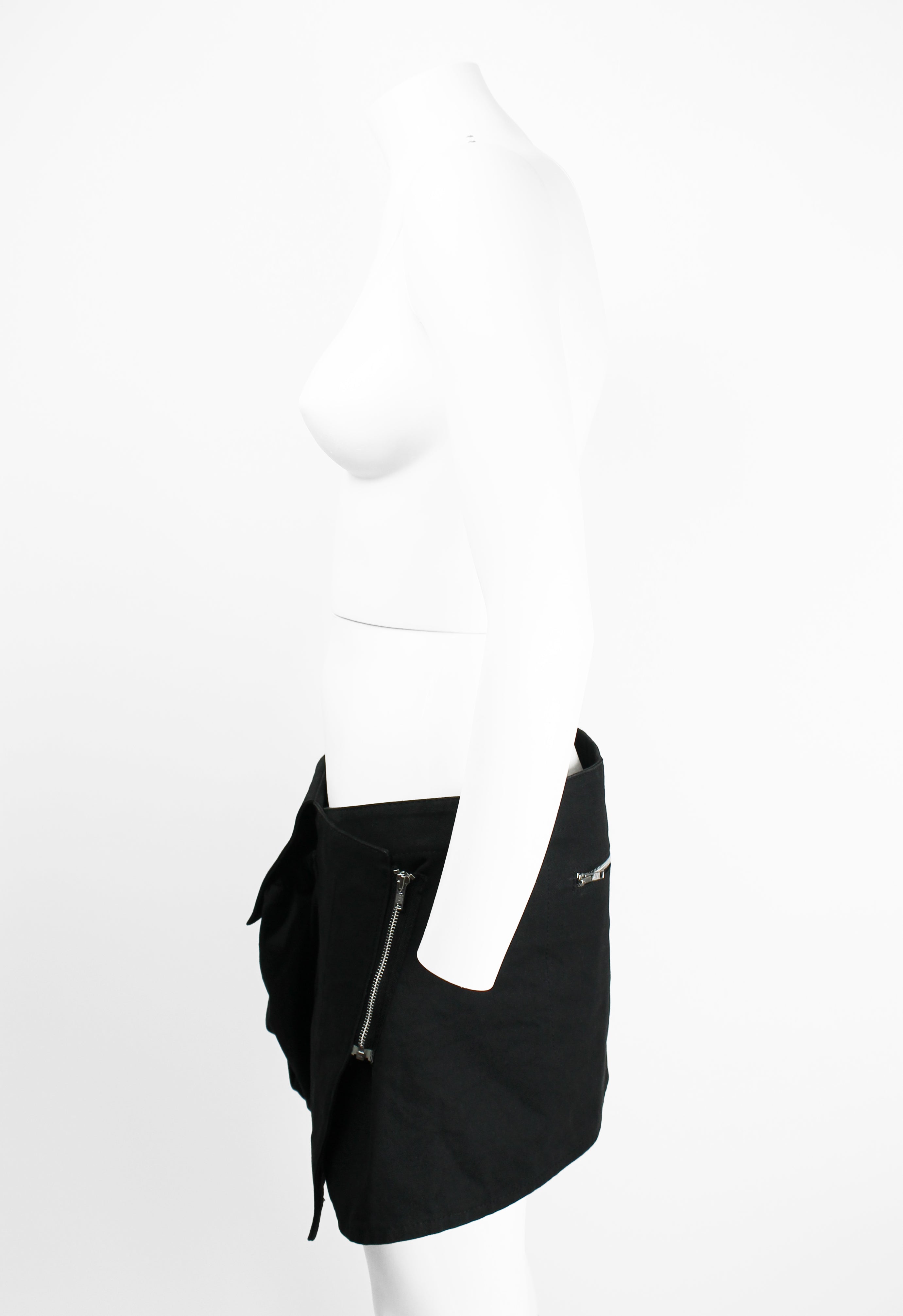 YOHJI YAMAMOTO Y'S X MANDARINA FW 2007 CARGO WAIST BAG SKIRT