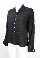 YOHJI YAMAMOTO Y'S CHECK SEERSUCKER SHIRT