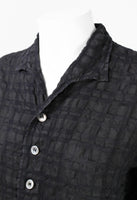 YOHJI YAMAMOTO Y'S CHECK SEERSUCKER SHIRT