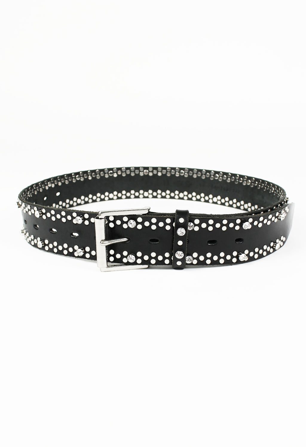 YOHJI YAMAMOTO Y'S FW 2000 DIAMOND STUDDED BELT