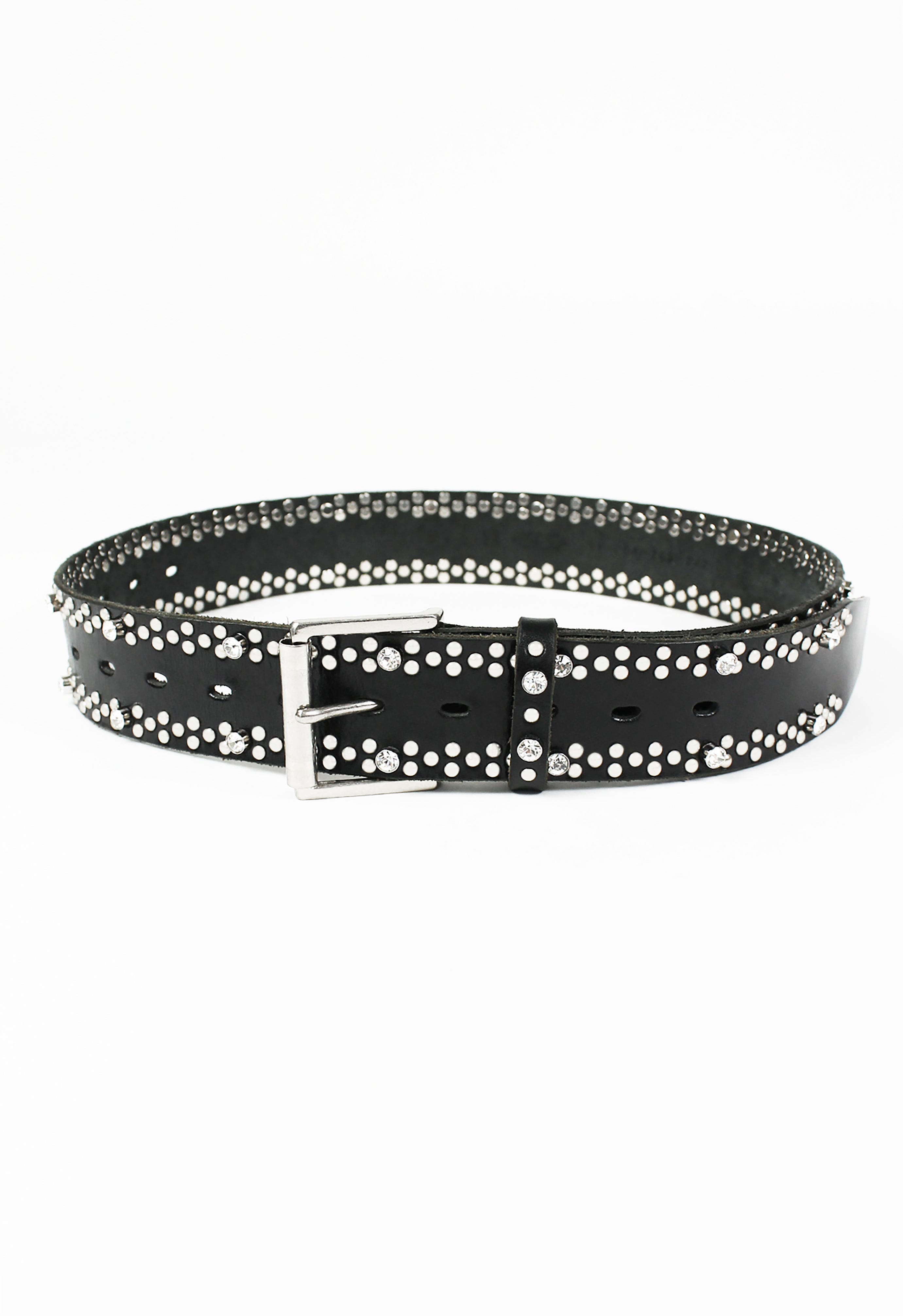 YOHJI YAMAMOTO Y'S FW 2000 DIAMOND STUDDED BELT