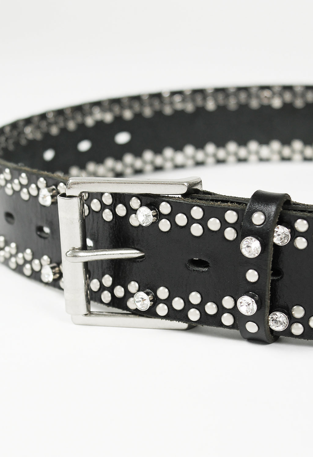 YOHJI YAMAMOTO Y'S FW 2000 DIAMOND STUDDED BELT