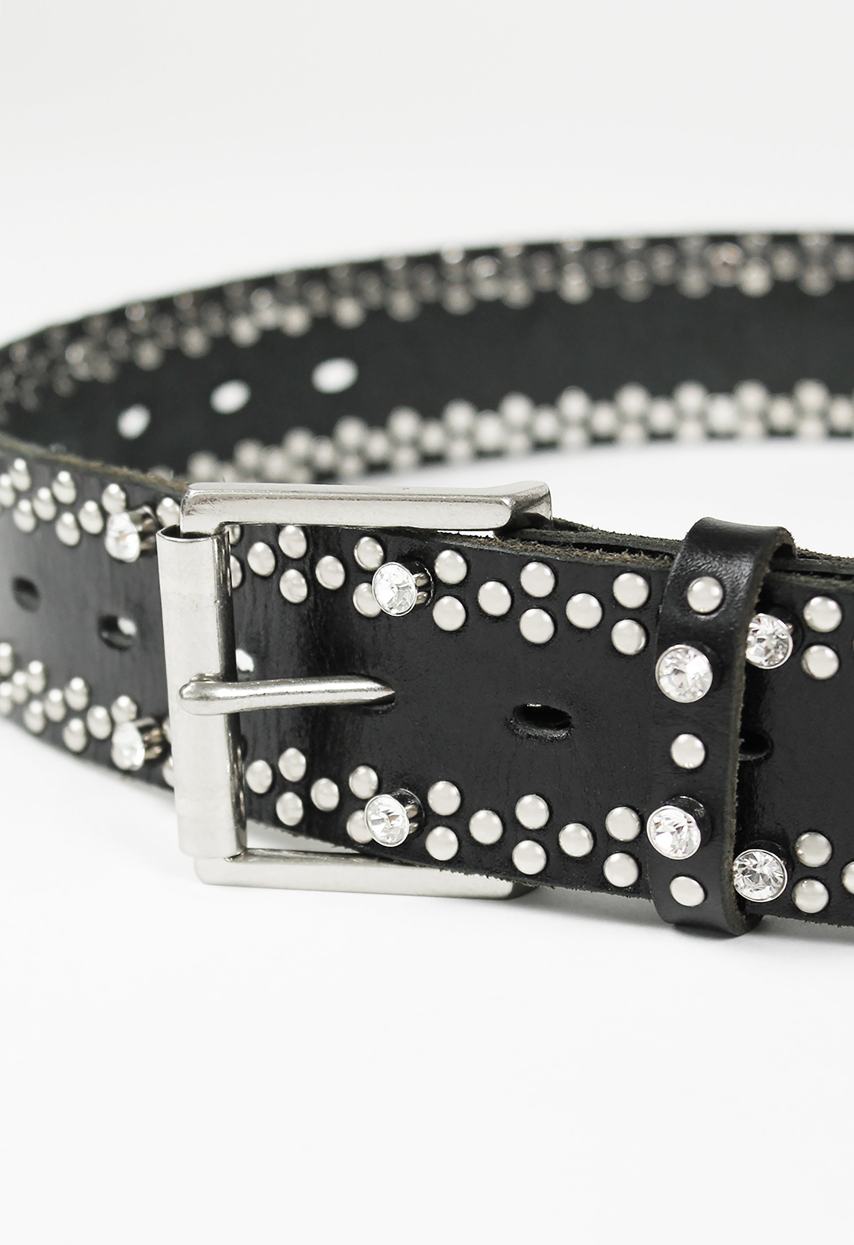 YOHJI YAMAMOTO Y'S FW 2000 DIAMOND STUDDED BELT