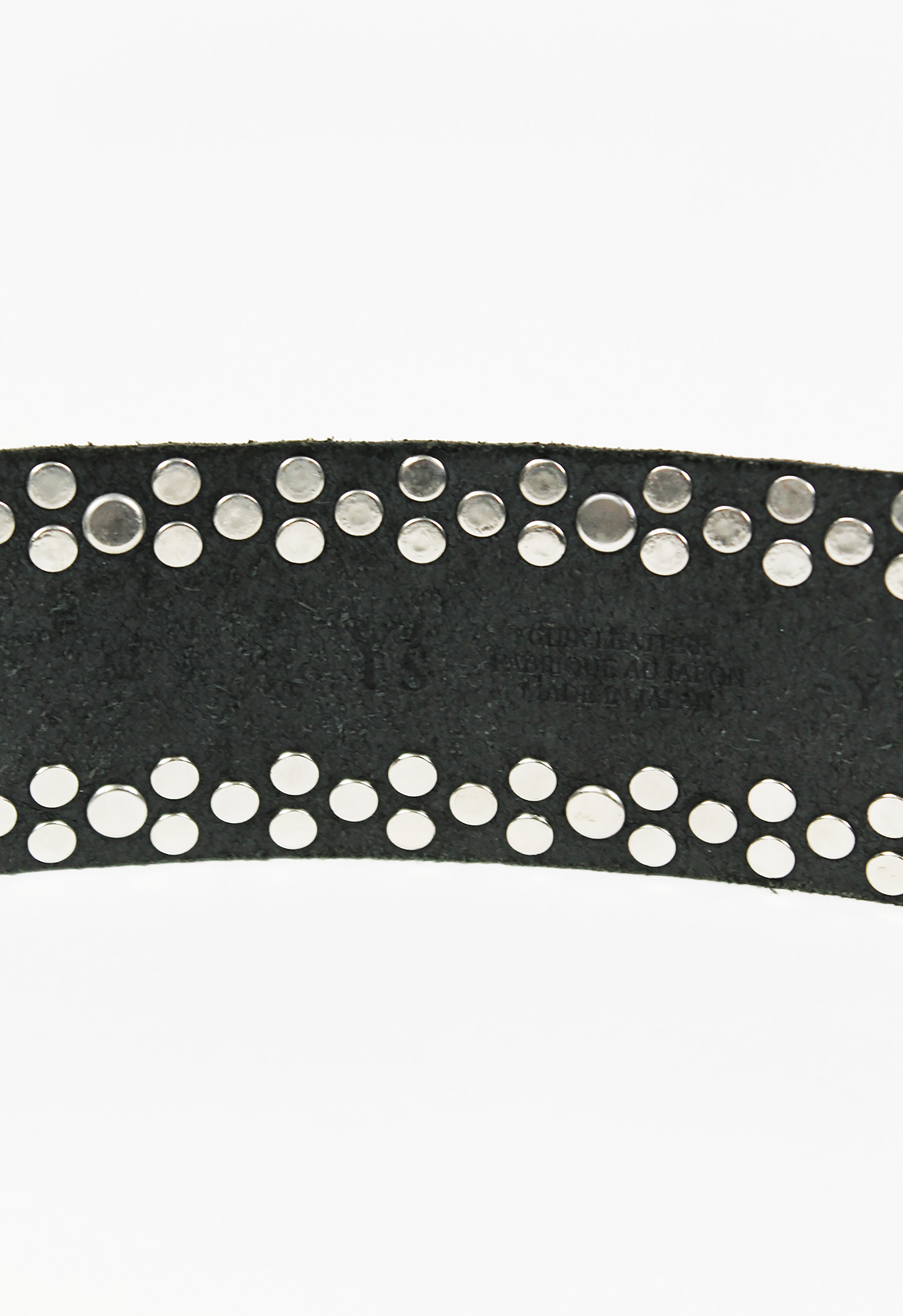 YOHJI YAMAMOTO Y'S DIAMOND STUDDED BELT