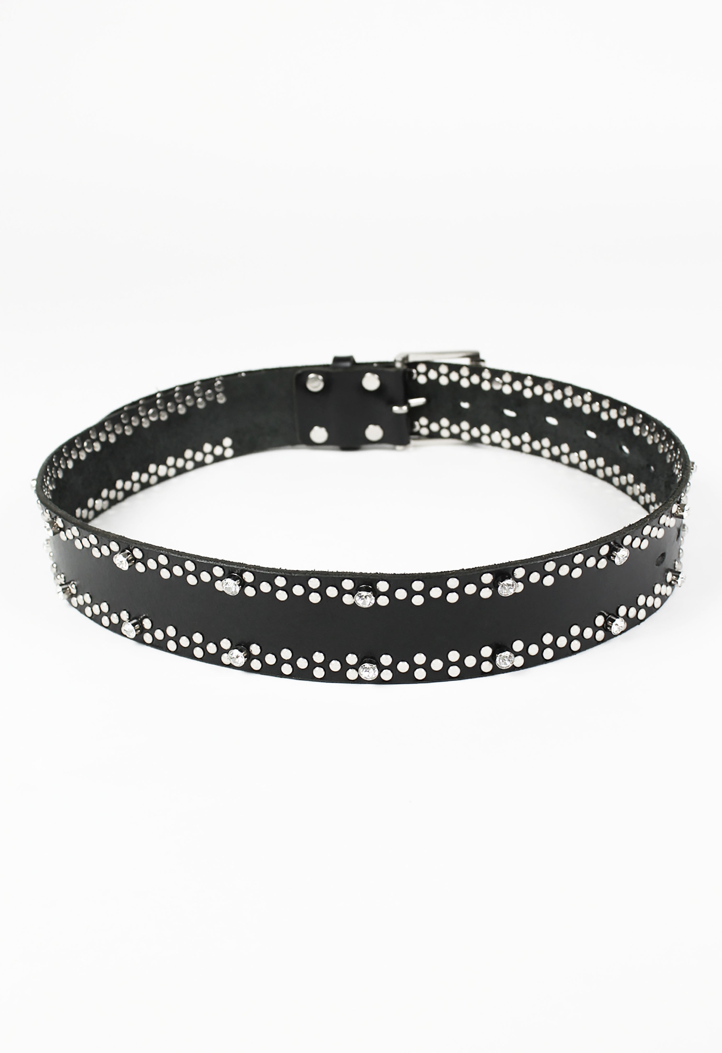 YOHJI YAMAMOTO Y'S FW 2000 DIAMOND STUDDED BELT