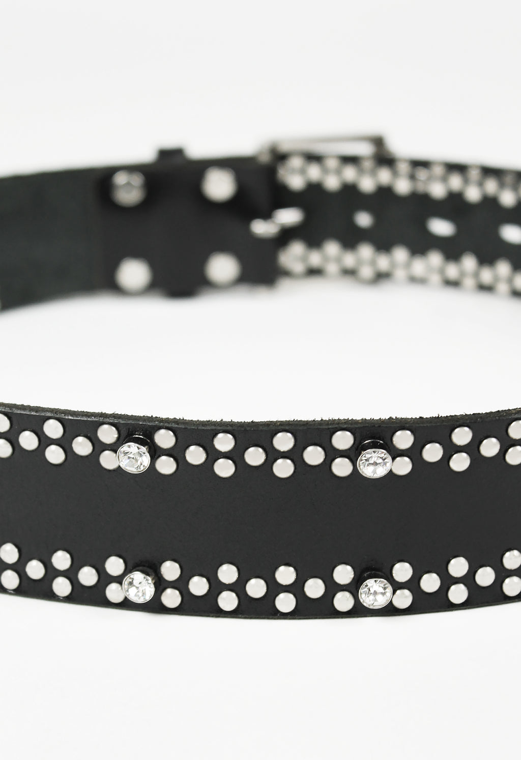 YOHJI YAMAMOTO Y'S DIAMOND STUDDED BELT