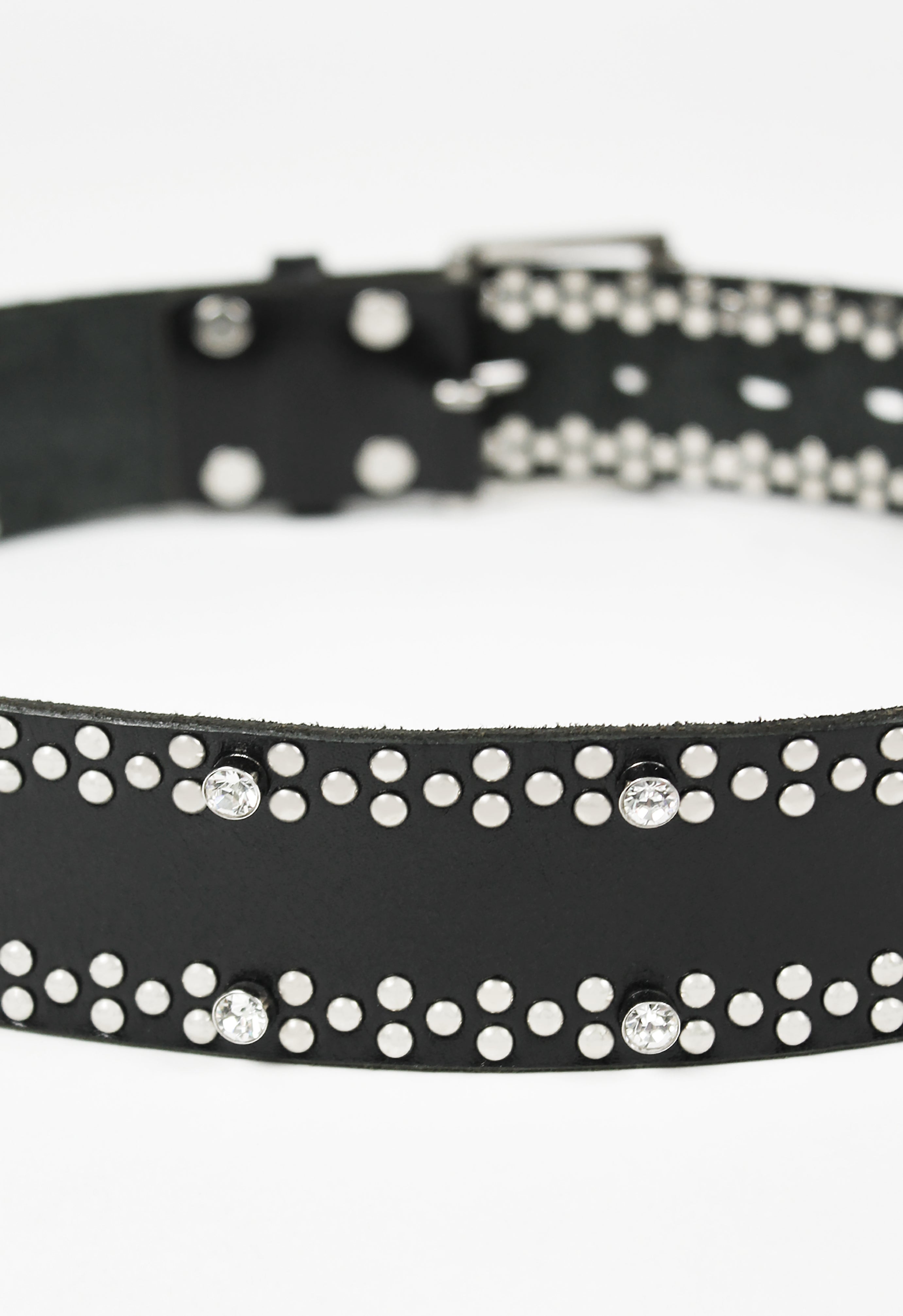 YOHJI YAMAMOTO Y'S DIAMOND STUDDED BELT