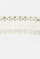 YOHJI YAMAMOTO Y'S FW 2000 WHITE DIAMOND STUDDED BELT