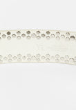 YOHJI YAMAMOTO Y'S FW 2000 WHITE DIAMOND STUDDED BELT