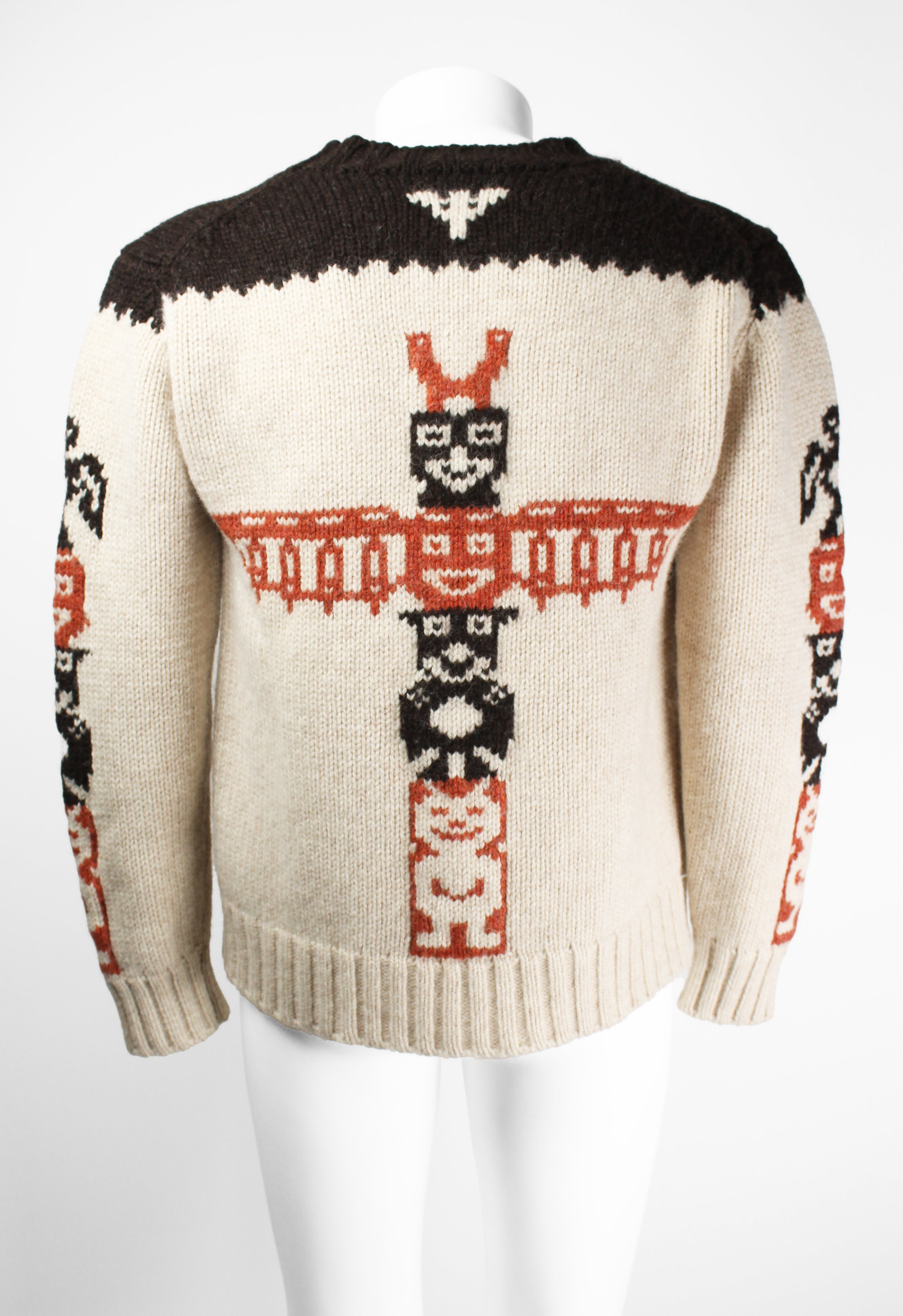 YOHJI YAMAMOTO Y'S FW 2001 GRAPHIC KNIT