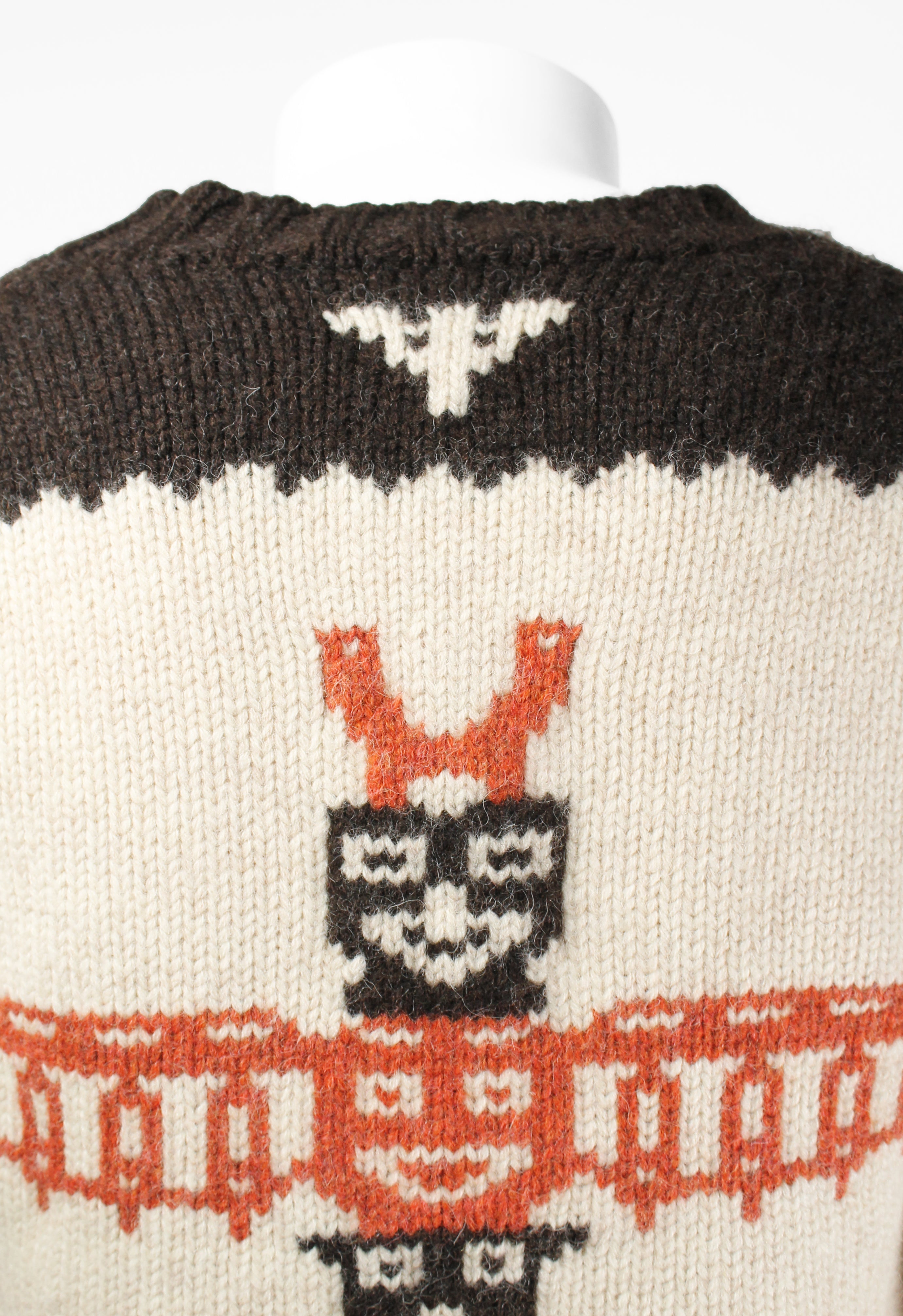 YOHJI YAMAMOTO Y'S FW 2001 GRAPHIC KNIT