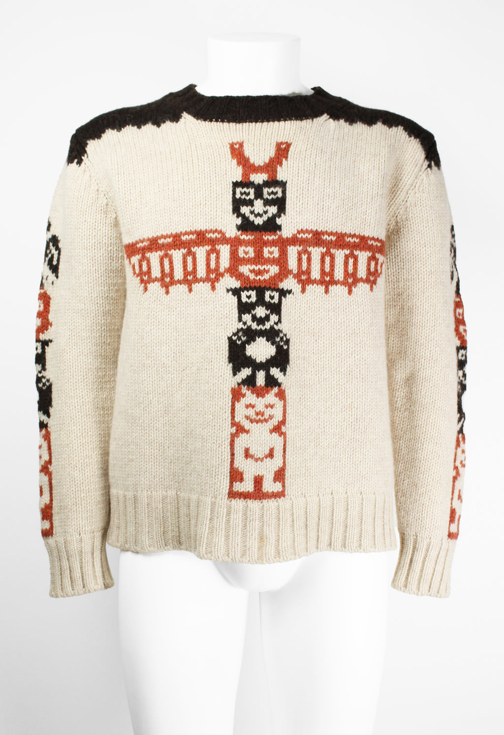 YOHJI YAMAMOTO Y'S FW 2001 GRAPHIC KNIT