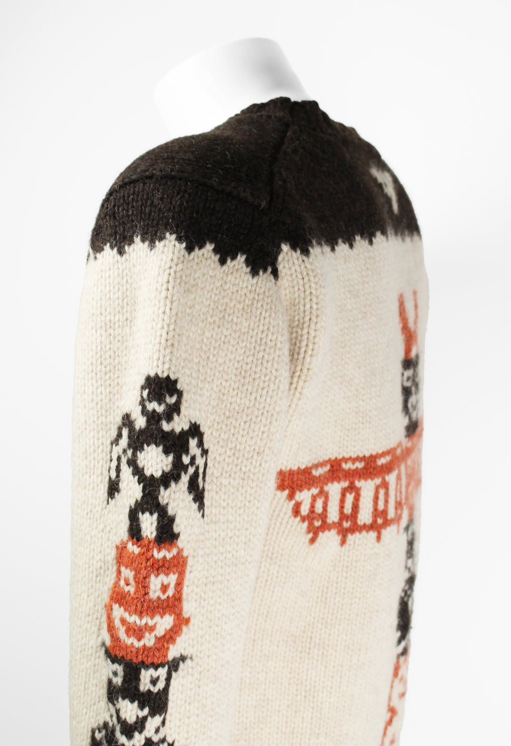 YOHJI YAMAMOTO Y'S FW 2001 GRAPHIC KNIT